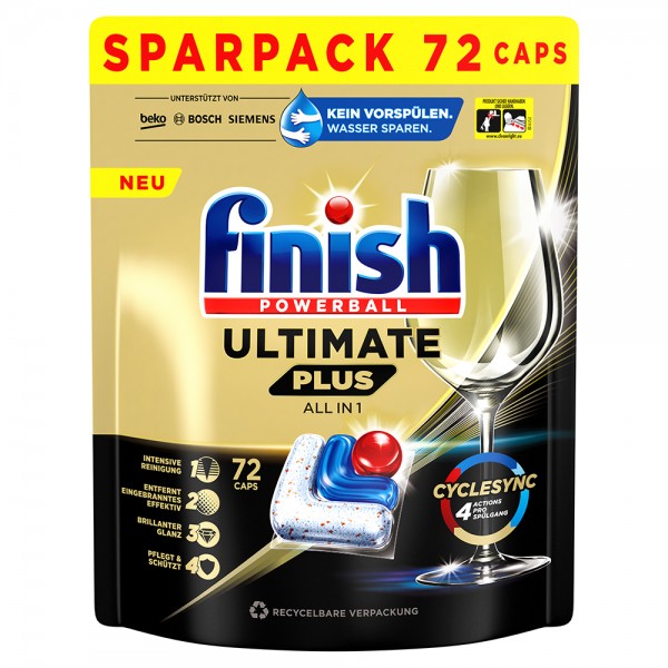 Spülmaschinentabs Finish Calgonit Ultimate Plus All in 1