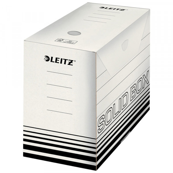Archivschachteln Leitz Solid Archivbox 6128, weiß