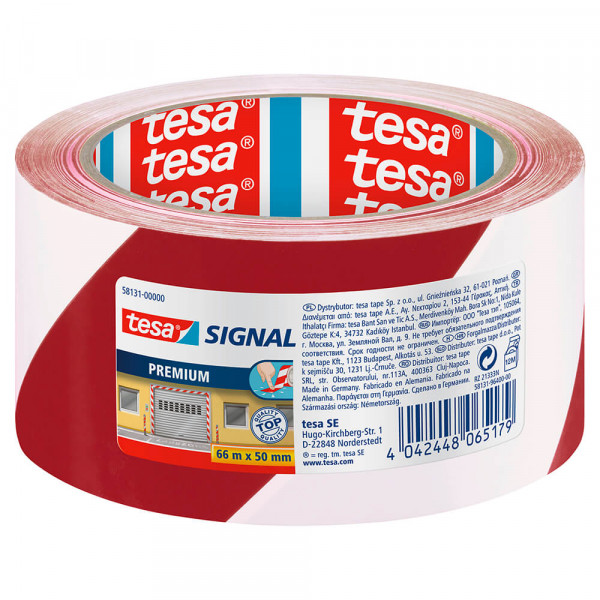 Klebeband Tesa Premium Sicherheitsmarkierungsband 58131-00000-00