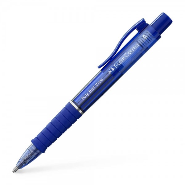 Kugelschreiber Faber-Castell Poly Ball View 1457 blau