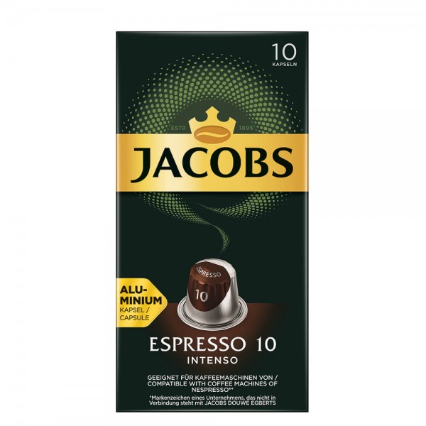 Kaffeekapseln Jacobs Espresso 10 Intenso