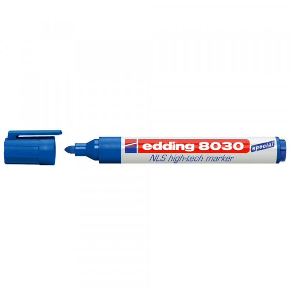 High-Tech-Marker Edding 8030 NLS, korrosionsarm blau