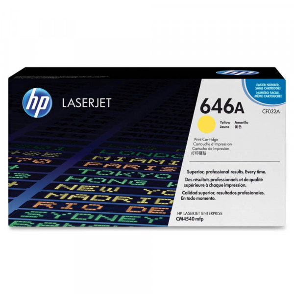 HP Lasertoner CF032A Nr. 646A