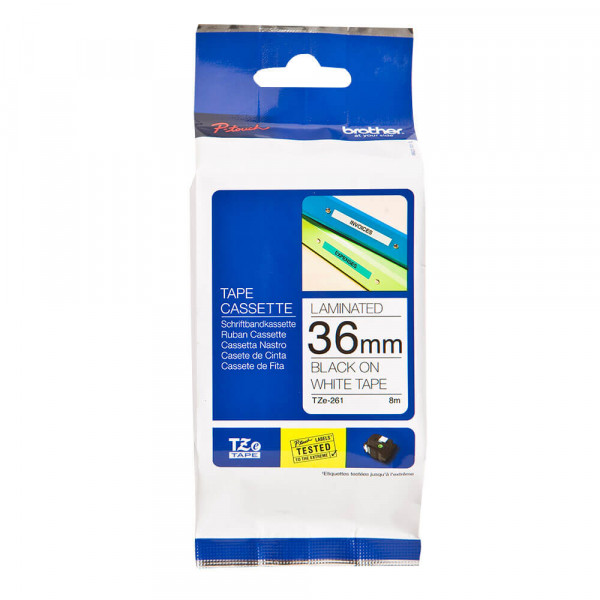 Schriftbänder Brother TZe-261 Verpackung