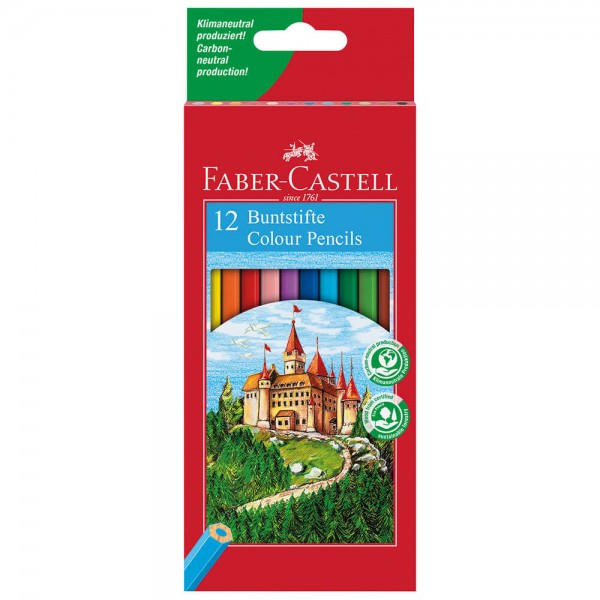 Buntstifte Faber-Castell Castle 120112, 12 Stück