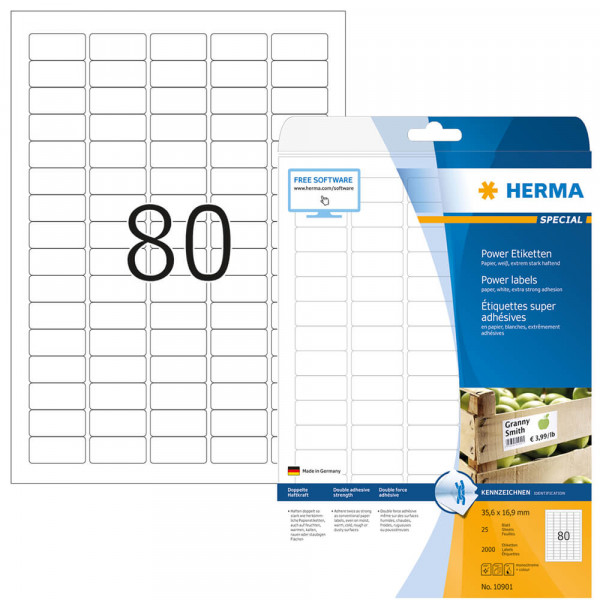 Etiketten Herma 10901