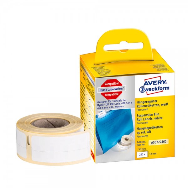 Rollen-Hängeetiketten Zweckform AS0722460