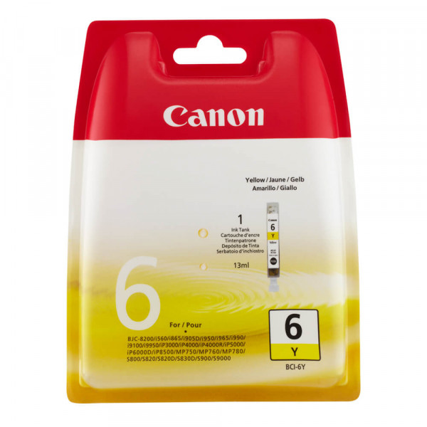 Canon Tintenpatrone BCI-6Y