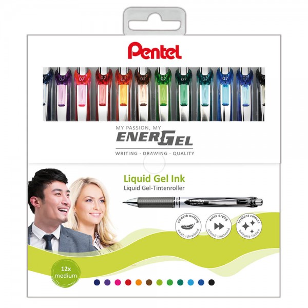 Gelschreiber Pentel EnerGel Xm BL77-12 