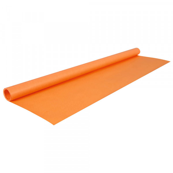 Geschenkpapier 70 x 300 cm Kraftpapier einfarbig orange