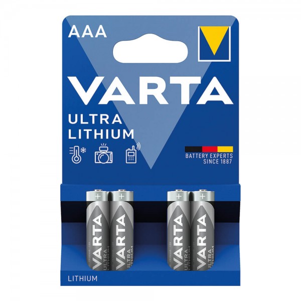 Batterien Varta Ultra Lithium Micro (AAA)