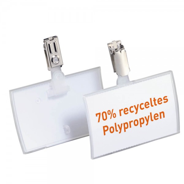 Namensschilder Durable CLICK FOLD 8216 