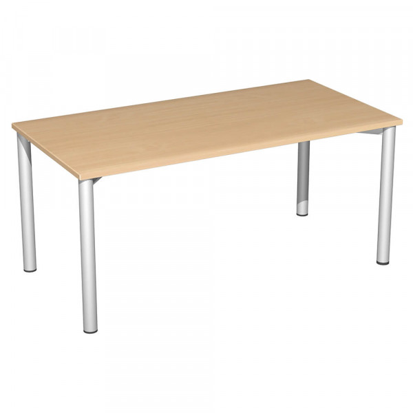Schreibtisch Geramöbel 4 Fuß Flex S-550103 Buche