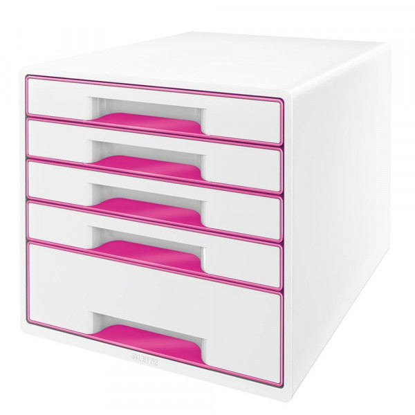 Schubladenboxen Leitz WOW CUBE 5214 pink