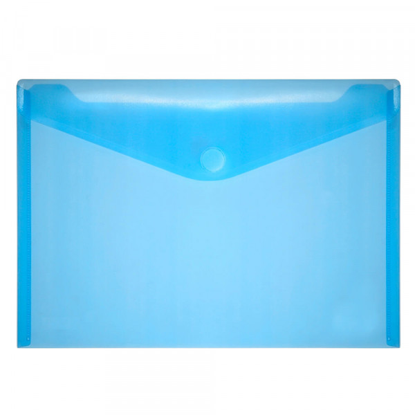 Foldersys Dokumententaschen A4 quer 40101 blau