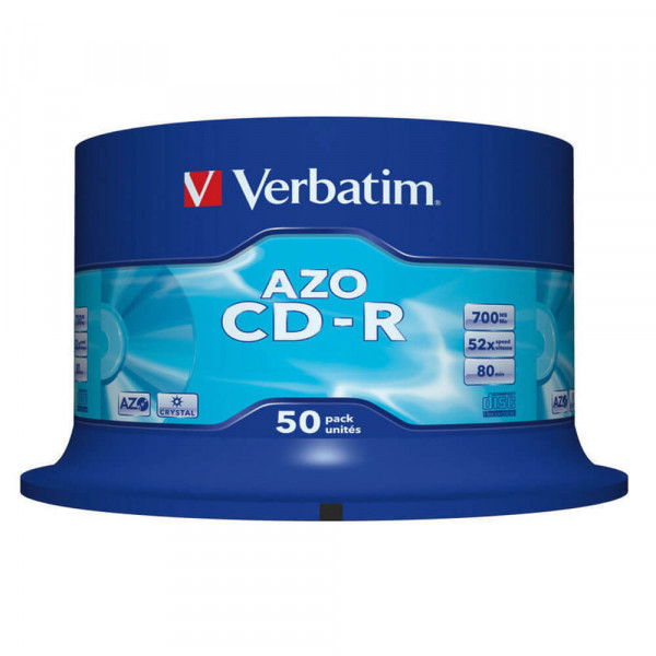 CD-R Verbatim AZO Crystal 43343