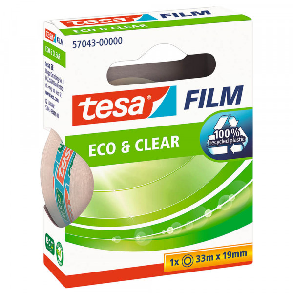 Klebefilm Tesa Eco & Clear transparent 33 m 57043-00000-00