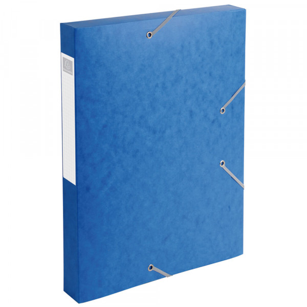 Dokumentenmappen Exacompta Cartobox A4, 40mm blau
