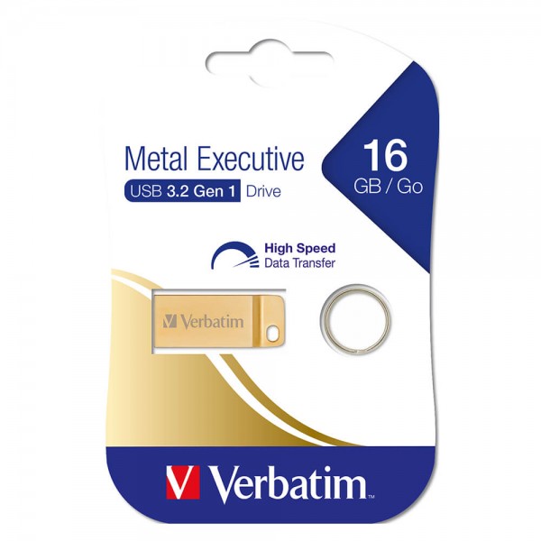 USB-Stick Verbatim Metal Executive 99104 Packung