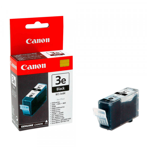 Canon Tintenpatrone BCI-3eBK Verpackung