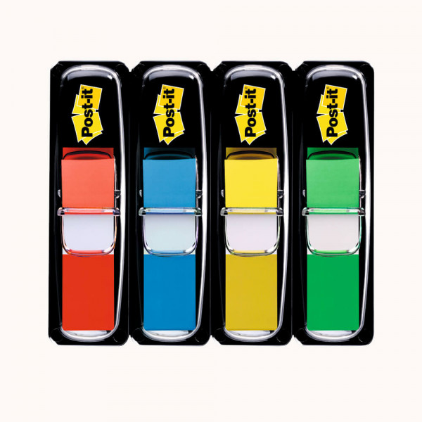 Haftmarker Post-it Tape Flags Index Mini 683-4, Leuchtfarben