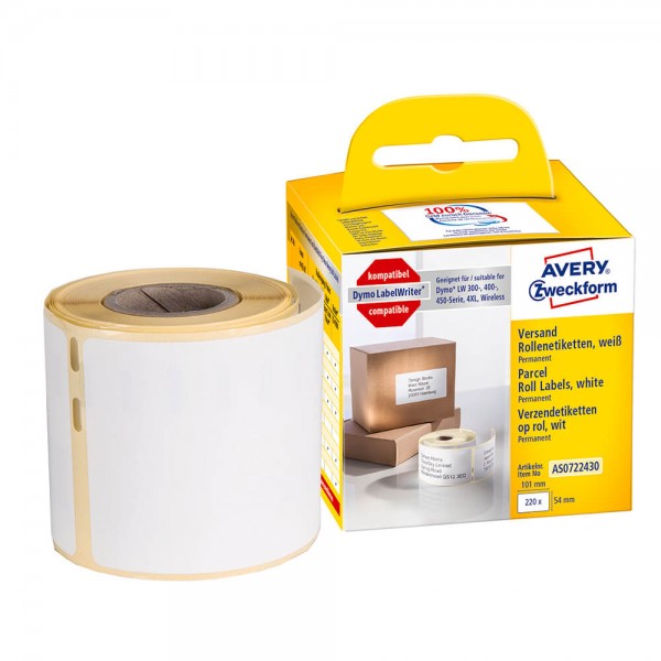 Rollen-Versandetiketten Zweckform AS0722430
