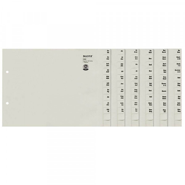 Registerserie Leitz 1352, A4, 100-teilig, Namen