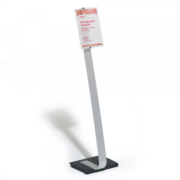Infoständer Durable CRYSTAL SIGN STAND A4 481823