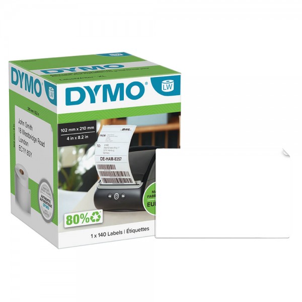 Rollen-Versandetiketten Dymo 2166659 Verpackung + Inhalt