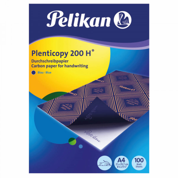 Durchschreibepapier Pelikan Plenticopy 200H 404426, A4, blau