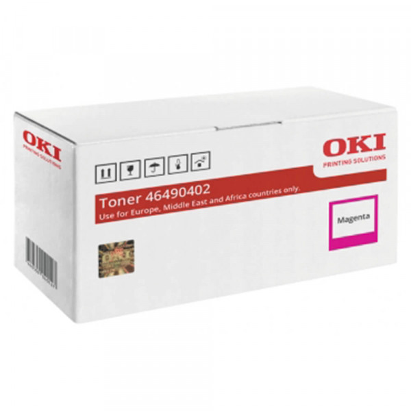 OKI Lasertoner 46490402 Magenta