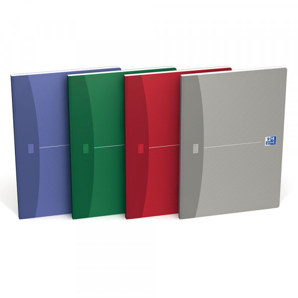 Notizbuch Oxford Office Essentials 100100923, A4 farbig sortiert