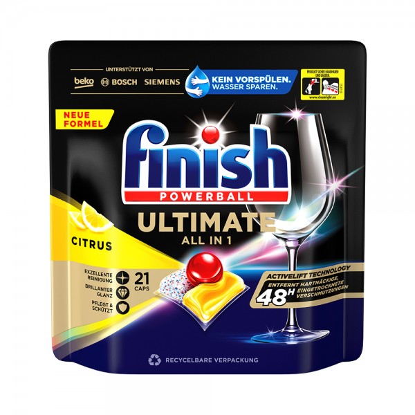 Spülmaschinentabs finish Ultimate all in 1