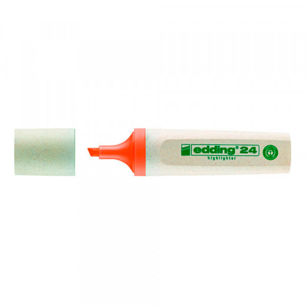 Textmarker Edding EcoLine 24, umweltfreundlich orange