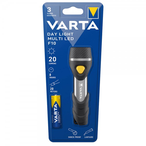 Taschenlampe Varta Day Light Multi LED F10 16631 Blister