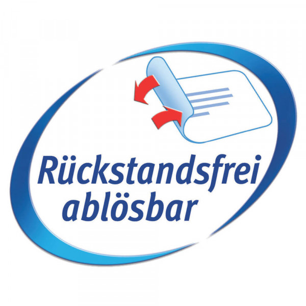 rückstandsfrei ablösbar