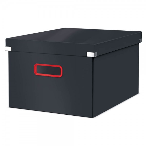 Aufbewahrungsbox Leitz Cube Click & Store Cosy 5348 grau