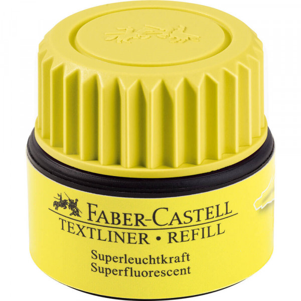 Textmarkertintenfass Faber-Castell Automatic refill 1549 gelb