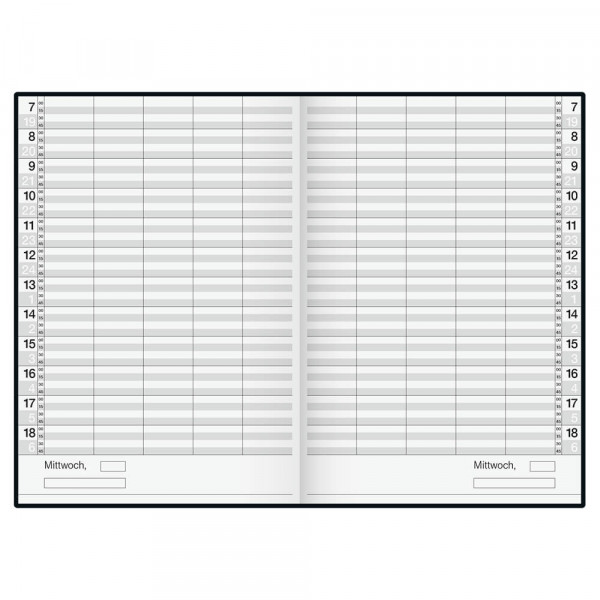 Buchkalender Rido 70-2200290 offen