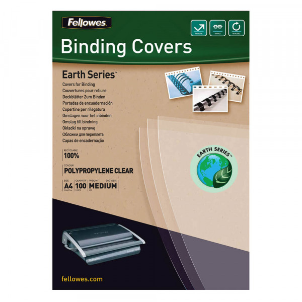 Binde-Deckblätter Fellowes 200my 5361401