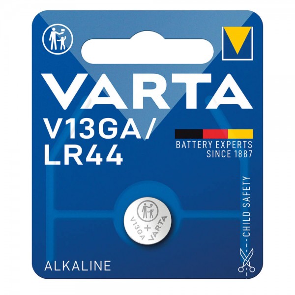 Knopfzellen Varta Alkaline Special V13GA/LR44 Typ 4276 Blister