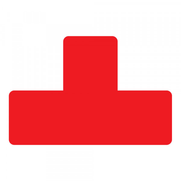 Bodenmarkierungssymbole Tarifold 19730 rot