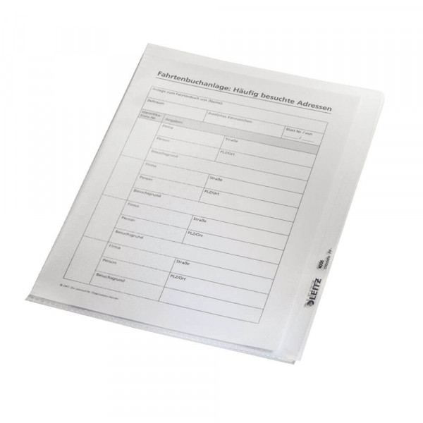Sichthüllen Leitz Premium 4105, A5, PVC, 150my