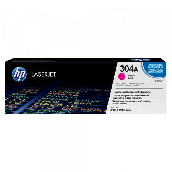 HP Lasertoner CC533A Nr. 304A