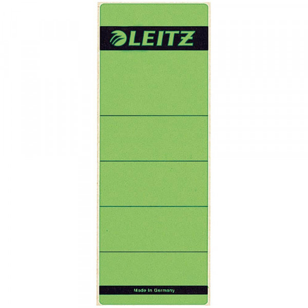 Rückenschilder Leitz 1642, 192x61,5mm 10 Stück grün