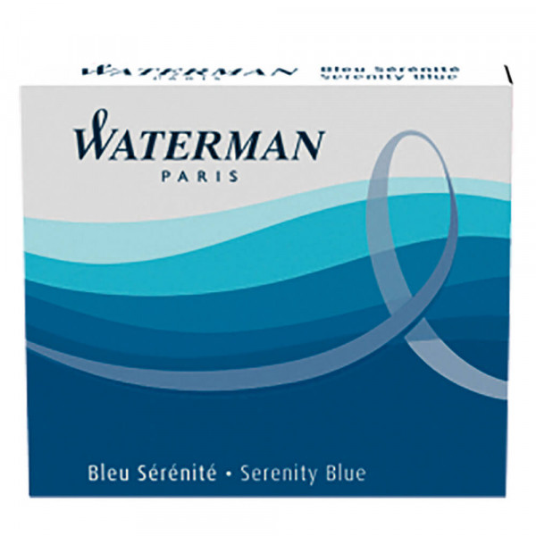 Füllhalter-Tintenpatronen Waterman International blau