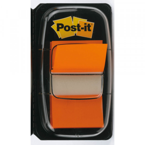 Haftmarker Post-it Tape Flags Index I680, 50 Streifen orange