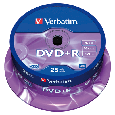 DVD-R Verbatim Matt Silver 43522