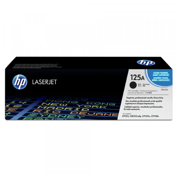 HP Lasertoner CB540A Nr. 125A