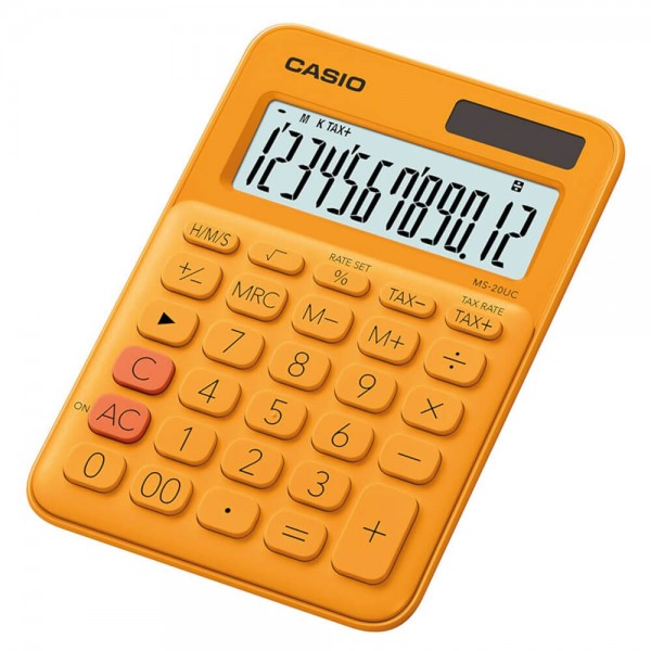 Tischrechner Casio MS-20UC orange